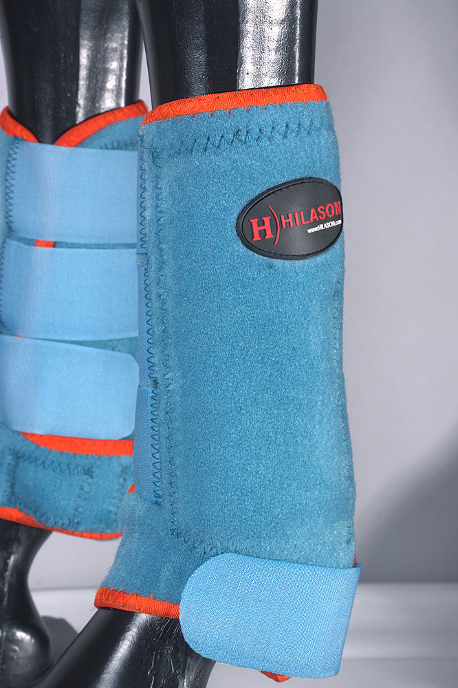 HILASON Horse Front Leg Neoprene Sport Boot Superior Protective & Shock Absorbing Comfortable Fit Breathable Design