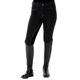 Ovation Euro Melange Full Seat Breech Ladies Antimicrobial Black