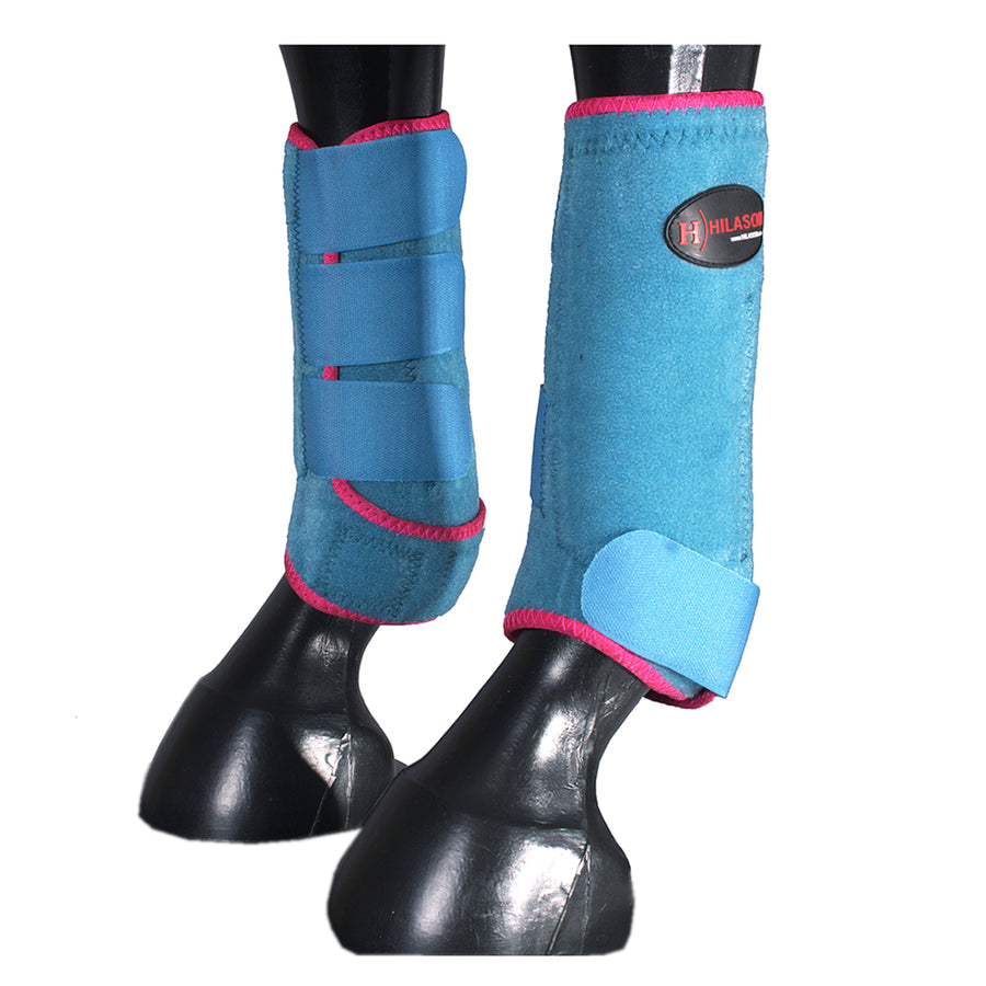 HILASON L M S Horse Rear Hind Leg Sport Boots | Horse Hind Rear Leg Boots - Uhorse