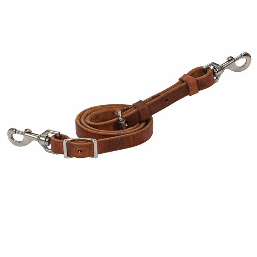 PROTACK 3/4" x 40" Leather Tie Down with Stainless Steel Hardware