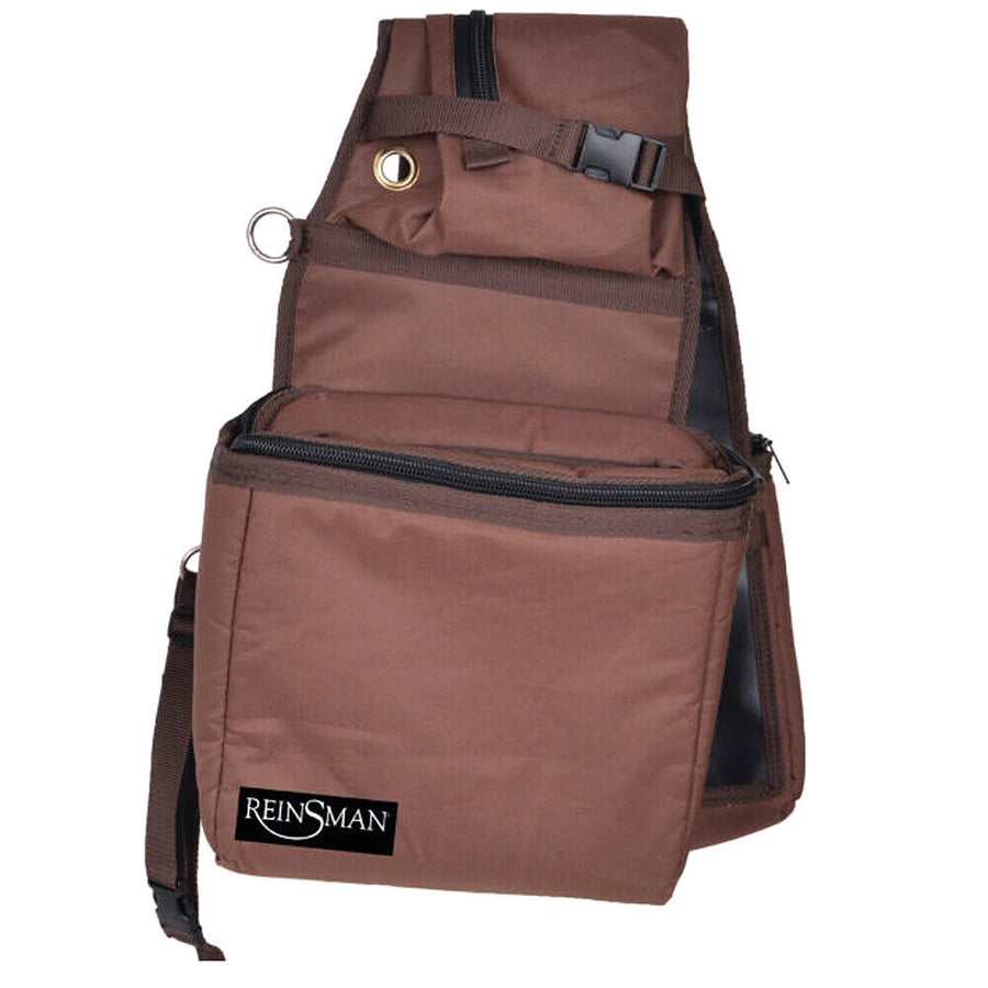 Reinsman Insulated Cooler Trail H. Saddle Bags Brown by Hilason – Cowboy and equestrian accessories