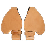HILASON Youth Western Saddle Replacement Fenders, Genuine Leather Short Fenders for Kids & Short Adult Riders