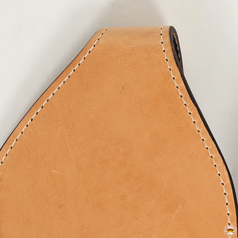 HILASON Youth Western Saddle Replacement Fenders, Genuine Leather Short Fenders for Kids & Short Adult Riders