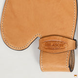 HILASON Youth Western Saddle Replacement Fenders, Genuine Leather Short Fenders for Kids & Short Adult Riders