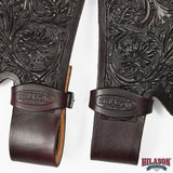 Hilason Leather Saddle Replacement Fender Pair With Hobble Strap Adult