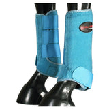 HILASON H. Front Leg Neoprene Shock Absorbing Sport Boot Turquoise by Hilason – Cowboy and equestrian accessories