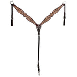 Hilason Western Horse Headstall Breast Collar Tack American Leather