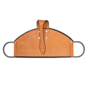 Hilason Youth Bareback Riggin Rodeo Leather Trainer with Handle & D-Rings