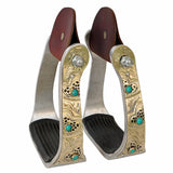 Saddle Stirrup Stirrups Pair - Uhorse