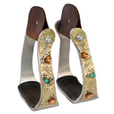 Saddle Stirrup Stirrups Pair - Uhorse