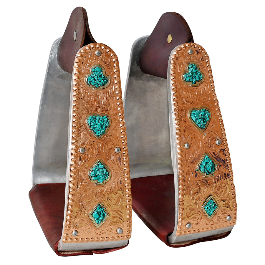 Saddle Stirrup Stirrups Pair - Uhorse