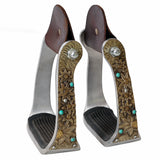 Saddle Stirrup Stirrups Pair - Uhorse