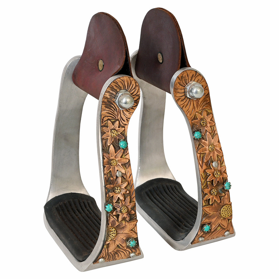 Saddle Stirrup Stirrups Pair - Uhorse