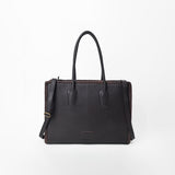 Sandy Rodeo Genuine Hair-on Leather Tote Bag Western Statement Handbag | Houston Livestock Show and Rodeo
