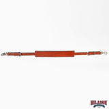 Hilason Horse Size Leather Breast Collar Wither Strap Tan Adjusts 24"-27"