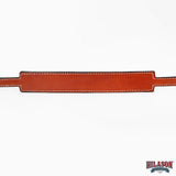 Hilason Horse Size Leather Breast Collar Wither Strap Tan Adjusts 24"-27"