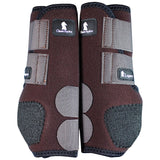 Chocolate Classic Equine Legacy System Horse Hind Sport Boot Pair