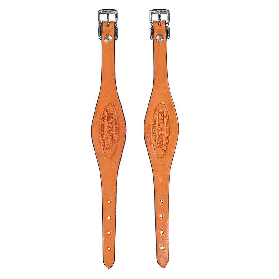 Hilason Western Leather Tack Horse Saddle Stirrup Fender Hobble Straps Tan - Uhorse
