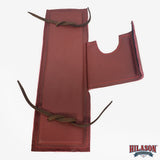 HILASON Western Leather Bull Rope Pads Regular