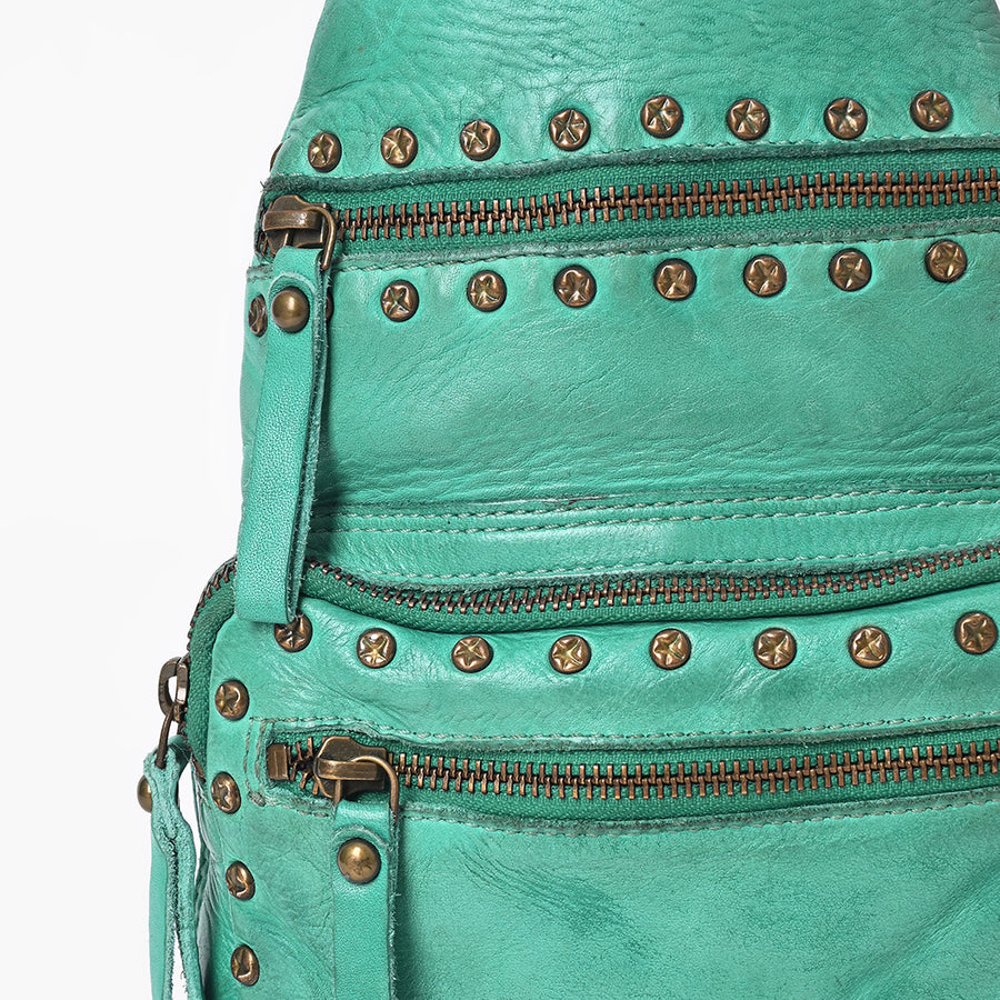 Spaghetti Western Vintage Handmade Genuine Leather Sling Bag