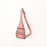 Spaghetti Western Vintage Handmade Genuine Leather Sling Bag