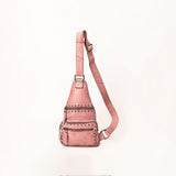 Spaghetti Western Vintage Handmade Genuine Leather Sling Bag