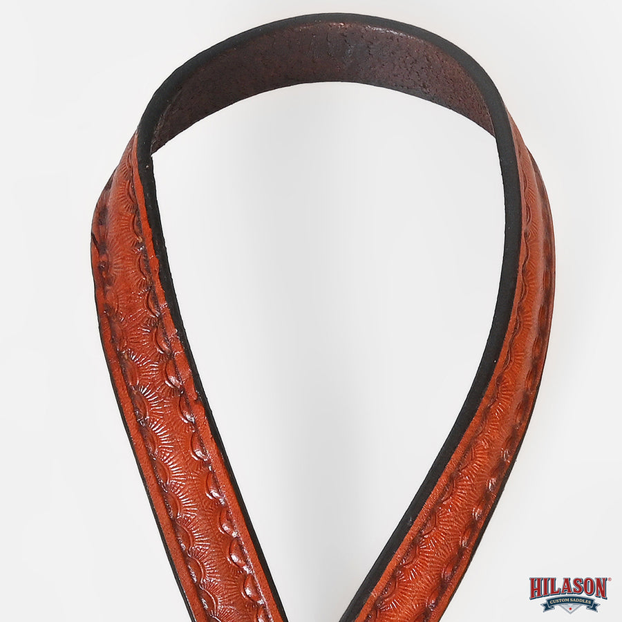 HILASON 4 Inch Leather Horse Tie Down Hobble Keeper Sunset Hand Tool | Ties Straps for Horses