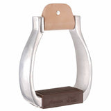 Tough1 3In. Neck Aluminium Breakaway Ez Out Youth Safety Stirrup Horse Saddle