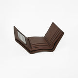 BAR H EQUINE Rodeo Floral Bifold & Trifold Wallet For Men Women HairOn Genuine Leather Tan