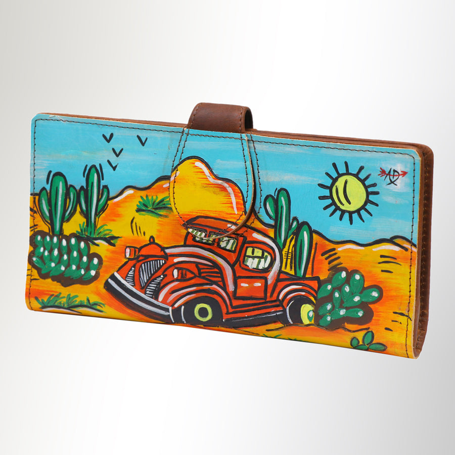 American Darling Wallet Genuine Leather Western Women Bag | Handbag Purse Travel Clutch - Uhorse