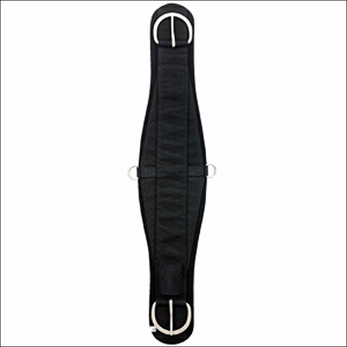Weaver Leather Black H. Tk. Neoprene Roper Cinch 36 Inch by Hilason – Cowboy and equestrian accessories