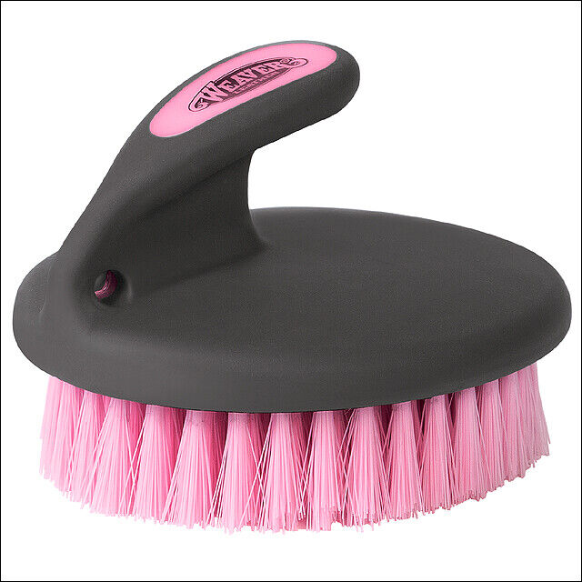 Weaver Leather Palm Held Coarse H. Face Brush W/ Large Soft Bristles by Hilason – Cowboy and equestrian accessories