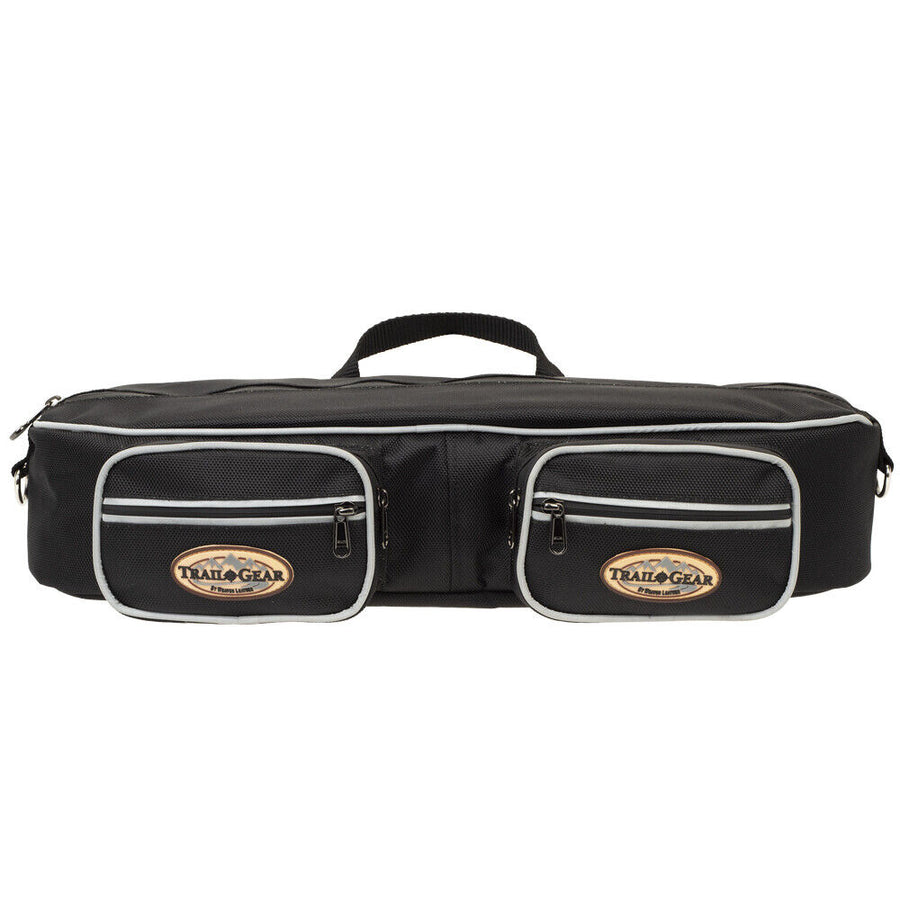Weaver Trail Gear Cantle Bags Black by Hilason – Cowboy and equestrian accessories