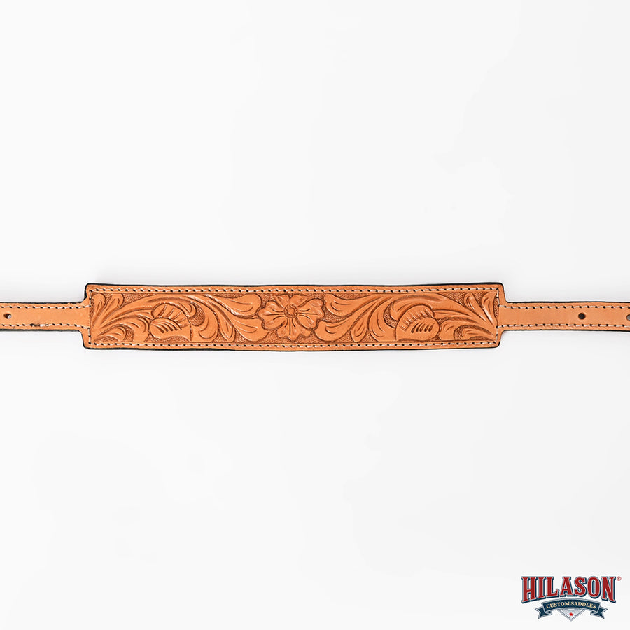 Hilason Horse Adjusts 24" - 27" Size Leather Breast Collar Wither Strap