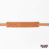 Hilason Horse Adjusts 24" - 27" Size Leather Breast Collar Wither Strap