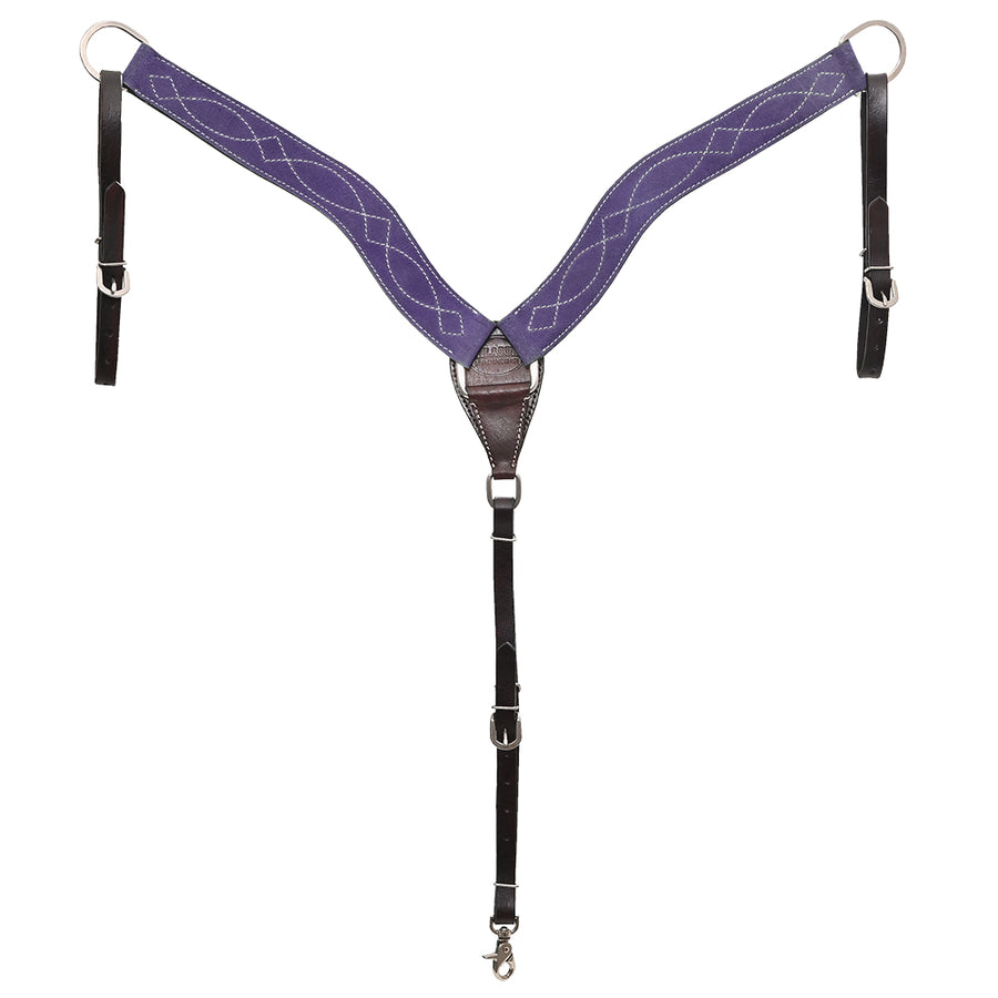 Western Leather Breast Collar - Uhorse