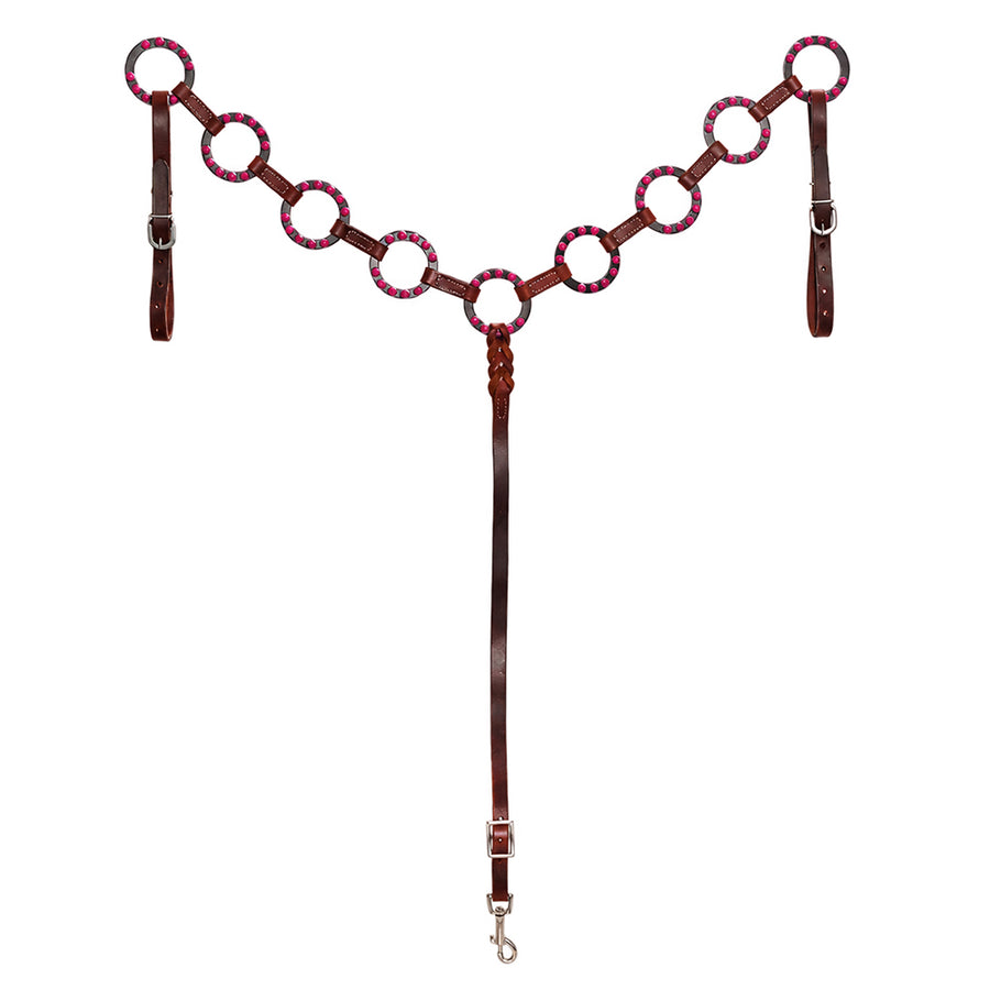 Western Leather Breast Collor - Uhorse