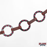 HILASON Western Leather Horse Breast Collar for Riding & Training, Adjustable Premium Leather Tack with Durable Hardware