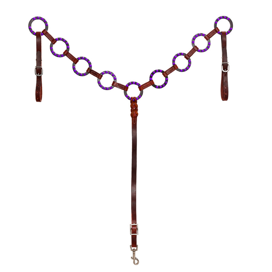 Western Leather Breast Collor - Uhorse