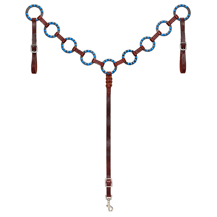 Western Leather Breast Collor - Uhorse