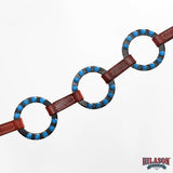HILASON Western Leather Horse Breast Collar for Riding & Training, Adjustable Premium Leather Tack with Durable Hardware