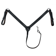 HILASON Western Leather Horse Breast Collar for Riding & Training, Adjustable Premium Leather Tack with Durable Hardware
