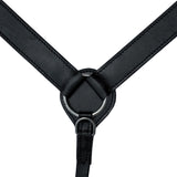 HILASON Western Leather Horse Breast Collar for Riding & Training, Adjustable Premium Leather Tack with Durable Hardware