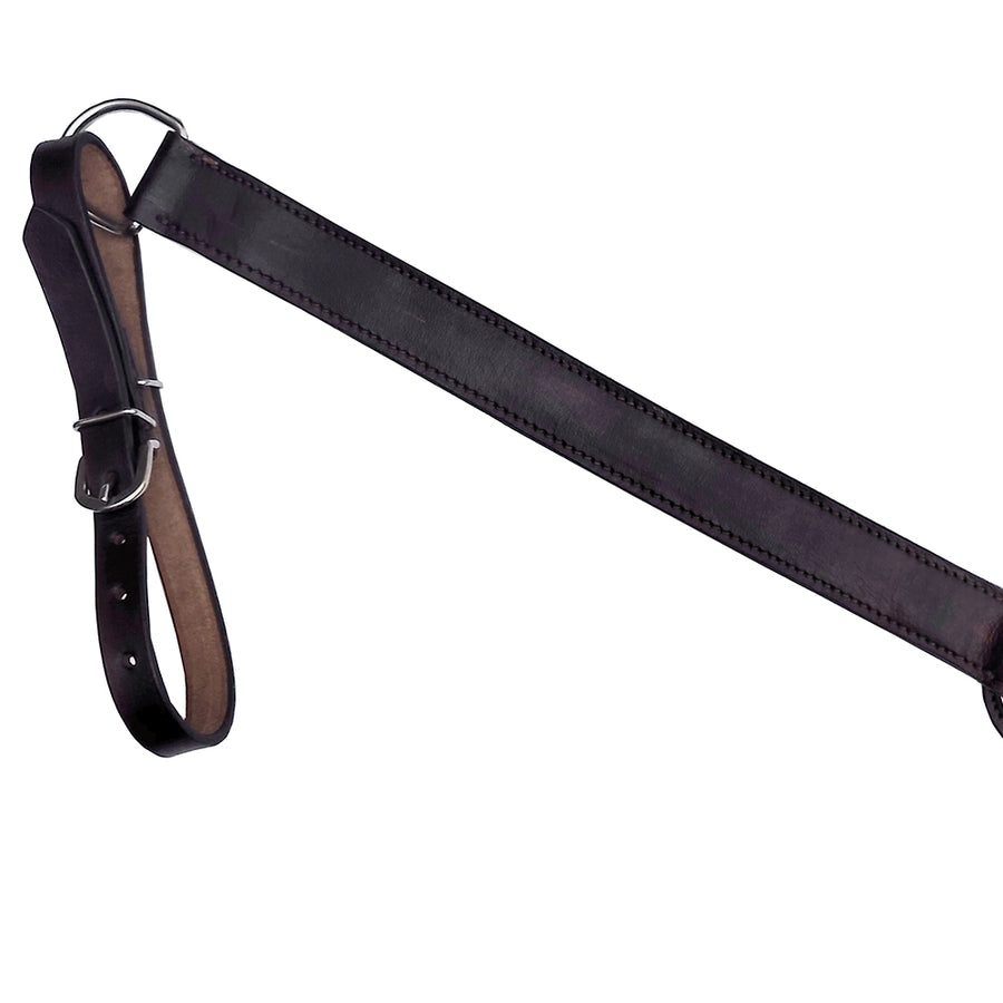 HILASON Western Leather Horse Breast Collar for Riding & Training, Adjustable Premium Leather Tack with Durable Hardware