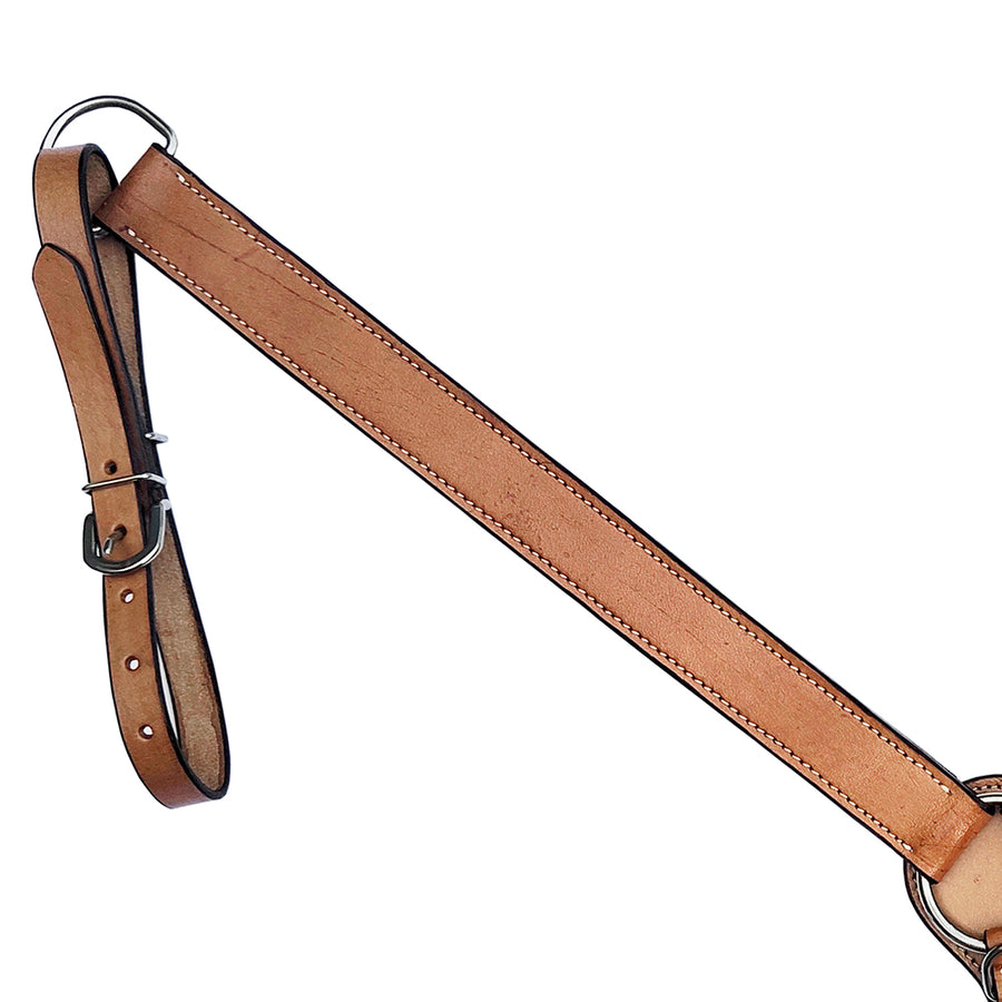 HILASON Western Leather Horse Breast Collar for Riding & Training, Adjustable Premium Leather Tack with Durable Hardware