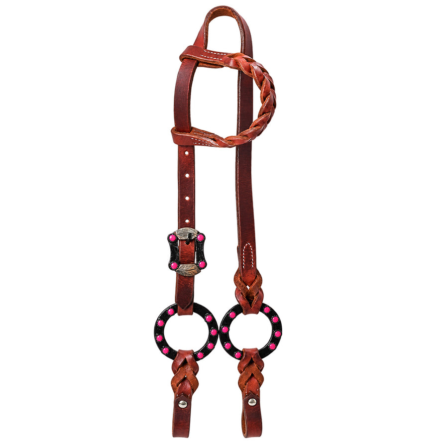 Western Leather Headstall - Uhorse