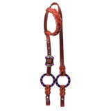 Western Leather Headstall - Uhorse