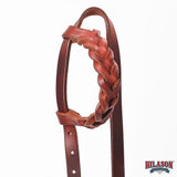 HILASON Western Leather Horse Headstall for Riding & Training Adjustable Premium Leather Bridle Headstall with Hardware