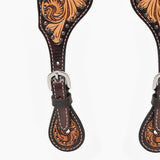 Bar H Equine Leather Spurs Straps for Adults Western Womens Spur Horse Riding Barrel Racing Show and Rodeo Strap Adult Women