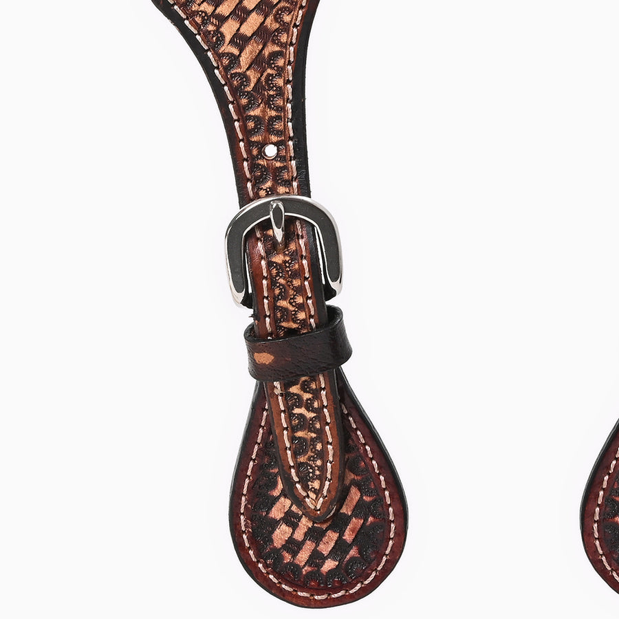 Bar H Equine Leather Spurs Straps for Adults Western Womens Spur Horse Riding Barrel Racing Show and Rodeo Strap Adult Women
